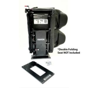 FENTON Mounting Plate for Double FoldAway Seat Installation (Shown with Seat)